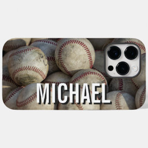 Benutzerdefinierte Baseball-Kunst mit Ihrem Namen Case-Mate iPhone 14 Pro Max Hülle