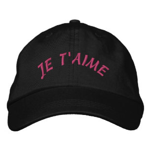 Benutzerdefinierte Baseballkappe - Besticktes Je T Bestickte Baseballkappe