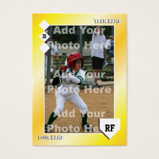 Benutzerdefinierte Baseballkarte