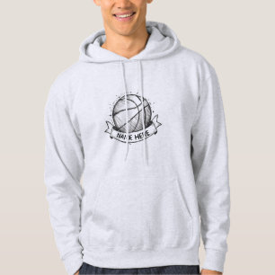 Benutzerdefinierte Basketball-Kapuzenjacke mit Nam Hoodie