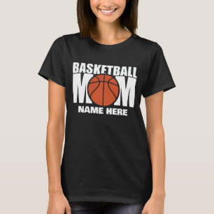 Benutzerdefinierte Basketball-Mama T-Shirt