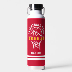 Benutzerdefinierte Basketball-Wasserflasche mit Sp Trinkflasche