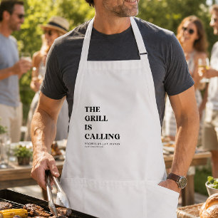 Benutzerdefinierte BBQ-Schürze für Grillmeister Mo Schürze