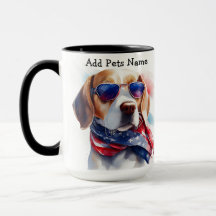 Benutzerdefinierte Beagle-Tasse
