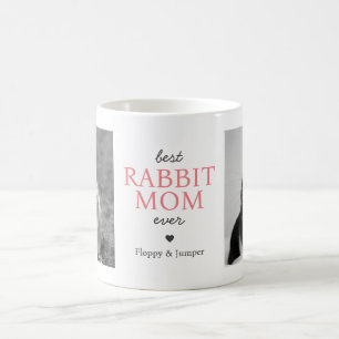 Benutzerdefinierte Beste-Hase-Mama-aller-Zeiten-Fo Kaffeetasse