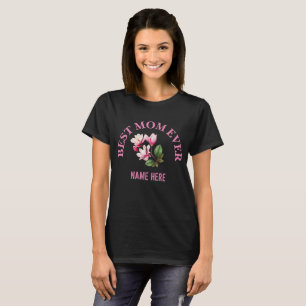 Benutzerdefinierte Beste Mama Aller Zeiten Mutter T-Shirt