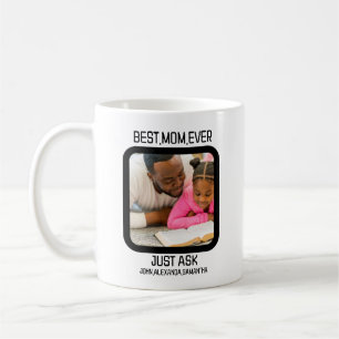 Benutzerdefinierte beste Mama je nur Foto Gefragt  Kaffeetasse