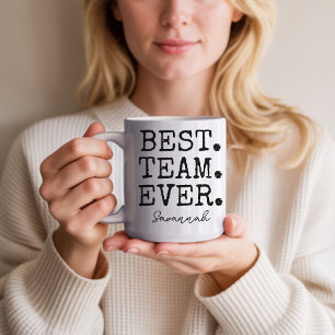 Benutzerdefinierte Beste-Mannschaft-aller-Zeiten-G Kaffeetasse