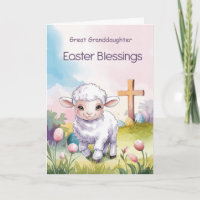 Benutzerdefinierte Beziehungs-Oster-Segen Lamm