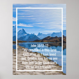 Benutzerdefinierte Bibelverse, Zitate und personal Poster