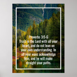 Benutzerdefinierte Bibelverse Zitate und personali Poster