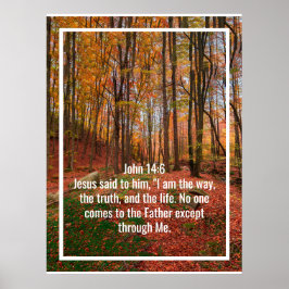 Benutzerdefinierte Bibelverse Zitate und personali Poster