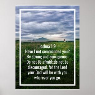 Benutzerdefinierte Bibelverse Zitate und personali Poster