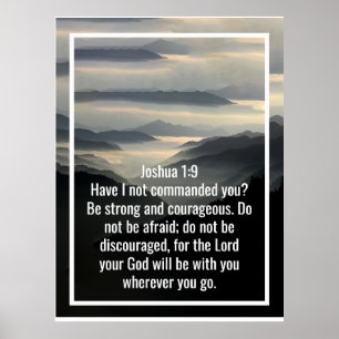 Benutzerdefinierte Bibelverse Zitate und personali Poster