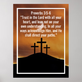 Benutzerdefinierte Bibelverse Zitate und personali Poster