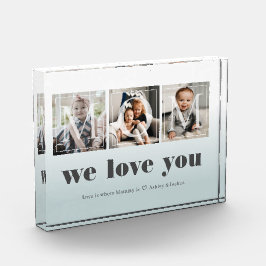 Benutzerdefinierte BildCollage bearbeiten für Mama Fotoblock