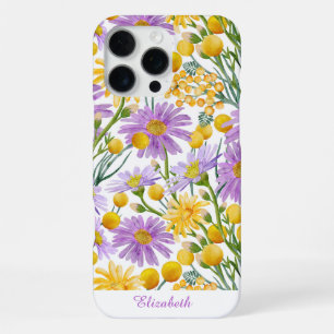 Benutzerdefinierte Billy Buttons und Daisy-Blüten  iPhone 16 Pro Max Hülle