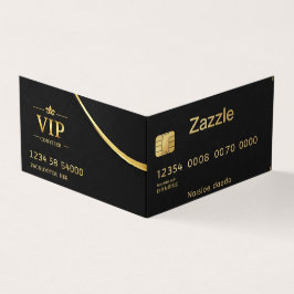 Benutzerdefinierte Black Business Card
