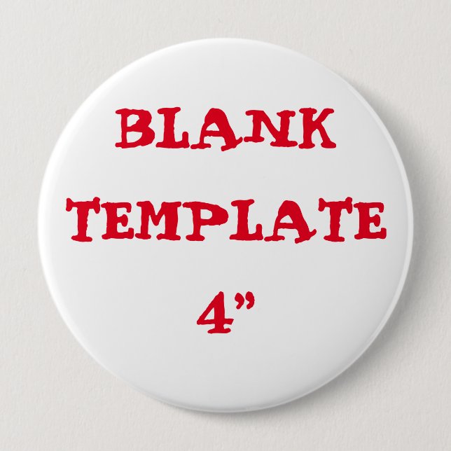 Benutzerdefinierte Blank-Template für Bachelorette Button (Vorderseite)