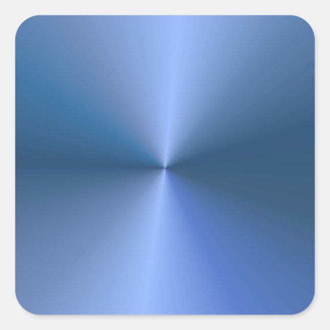 Benutzerdefinierte Blank Template Trendy Elegant B Quadratischer Aufkleber (Vorderseite)