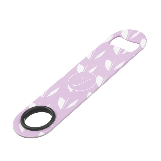 Benutzerdefinierte Blätter für die erste weiße Sil Speed Flaschenöffner (Vorderseite Schrägansicht)