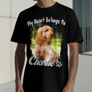 Benutzerdefinierte Bootleg-Typografie Name Mein He T-Shirt