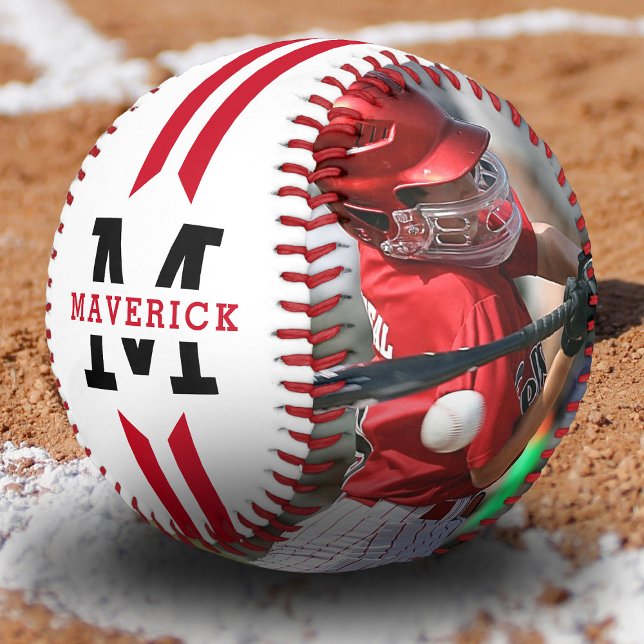 Benutzerdefinierte Boys Name Sports Player Foto Baseball (Von Creator hochgeladen)