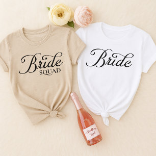 Benutzerdefinierte Brautparty-Shirts   Bridesmaid  T-Shirt