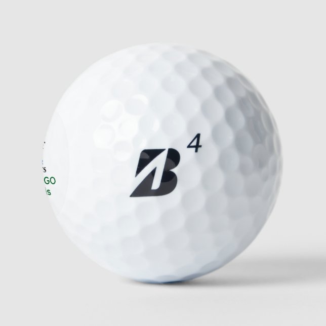Benutzerdefinierte Bridgestone e6 Golfbälle - Pers (Logo)