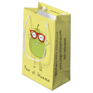 Benutzerdefinierte Brille-Einkaufstasche Augenarzt Kleine Geschenktüte