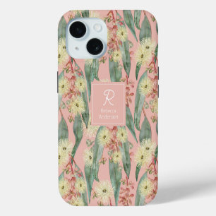 Benutzerdefinierte Busch-Gummi-Blüten - Vintage Ro Case-Mate iPhone Hülle