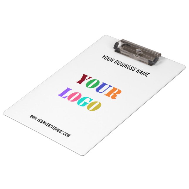 Benutzerdefinierte Business-Zwischenablage für Ihr Klemmbrett (Schrägansicht)