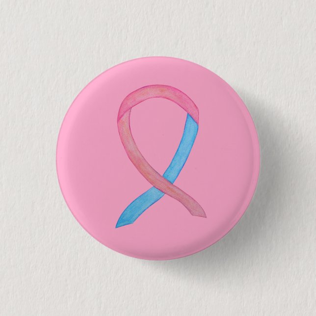 Benutzerdefinierte Buttone für rosa und blaue Warn Button (Vorderseite)