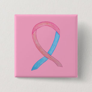 Benutzerdefinierte Buttone für rosa und blaue Warn Button