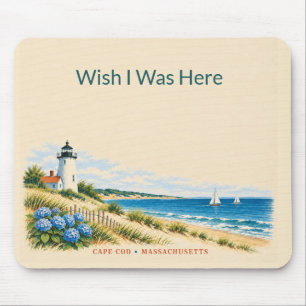Benutzerdefinierte Cape Cod Massachusetts Vintage  Mousepad