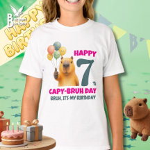 Benutzerdefinierte Capybara FROHEN CAPYBRUH-TAG 7.