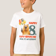 Benutzerdefinierte Capybara HAPPY CAPYBRUH TAG 8.