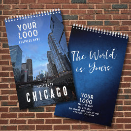 Benutzerdefinierte Chicago-Fotos Geschäft-Logo-Wer Kalender