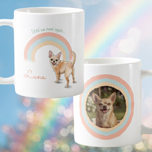 Benutzerdefinierte Chihuahua-Wasserfarbe – Name un Kaffeetasse