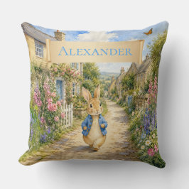 Benutzerdefinierte Classic Rabbit in English Count Kissen