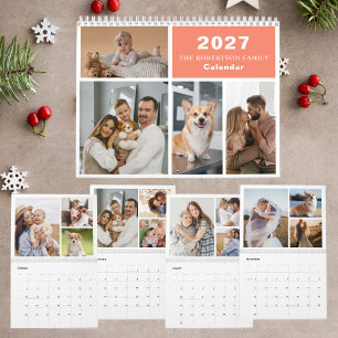 Benutzerdefinierte Collage Moderne Familie - 40 Fo Kalender