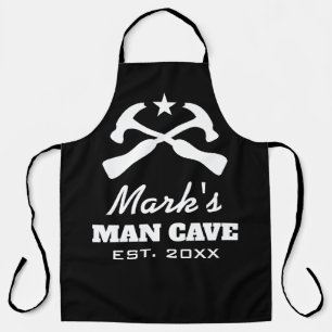 Benutzerdefinierte coole männliche Man Cave BBQ-Sc Schürze