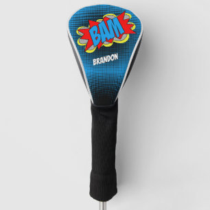 Benutzerdefinierte coole vintage Comic-Pop-Art-Sty Golf Headcover
