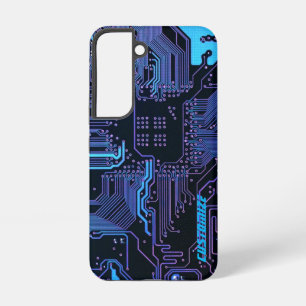 Benutzerdefinierte Cyber-Blau-PCB-Schaltplatine Te Samsung Galaxy Hülle