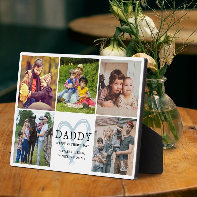 Benutzerdefinierte Daddy Frohen Vatertag Hübsche F Fotoplatte (Von Creator hochgeladen)