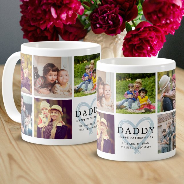 Benutzerdefinierte Daddy Frohen Vatertag Hübsche F Kaffeetasse (Von Creator hochgeladen)