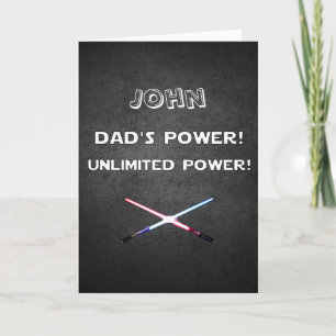 Benutzerdefinierte DAD's POWER UNLIMITED POWER Lic Karte
