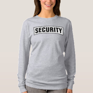 Benutzerdefinierte Damen-Doppelseitige-Langarm-Sic T-Shirt