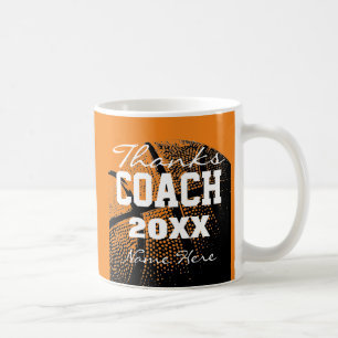 Benutzerdefinierte Dankeschön Basketballtrainer Ka Kaffeetasse