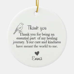 Benutzerdefinierte Dankeschön-Geschenke für die We Keramik Ornament